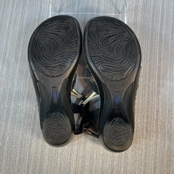 JBU by Jambu Gigi Wedge Sandals, Black 7.5 - Picture 11 of 13